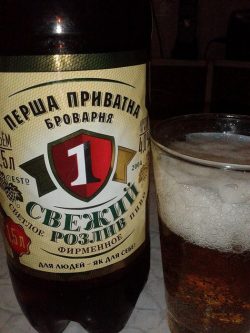Пиво Свежий розлив начали варить в Беларуси