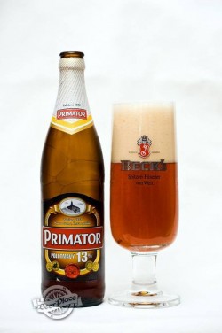 Дегустация пива Primátor Polotmavý 13°