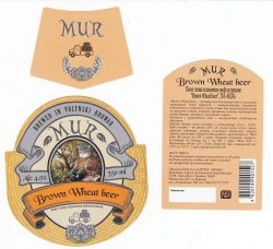 MUR Brown Wheat Beer - еще один новый сорт от Волинський бровар