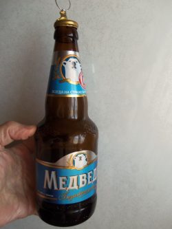Пиво Добрый Шубин и Медведь из Донецка