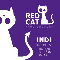 Indi — новинка от Red Cat Craft Brewery