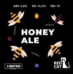 Honey ale – новинка от Red Cat Brewery