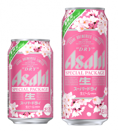 Весенний дизайн Asahi Super Dry