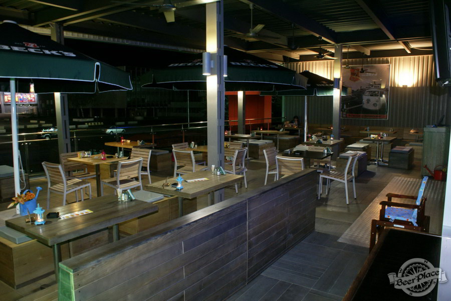 Обзор кафе Becks BeerLoft на Окружной в Ашане. Променада Парк. Летняя тарраса
