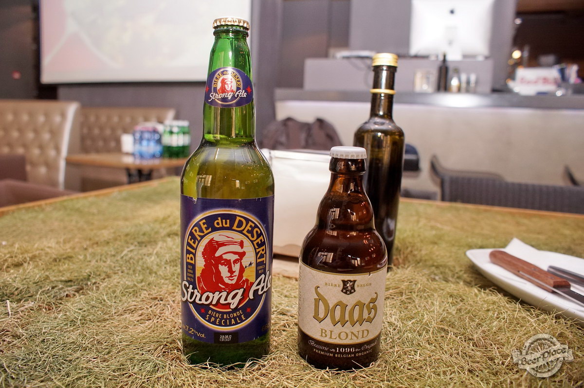 Дегустация Biere du Desert и Daas Blond в баре ФудТурист