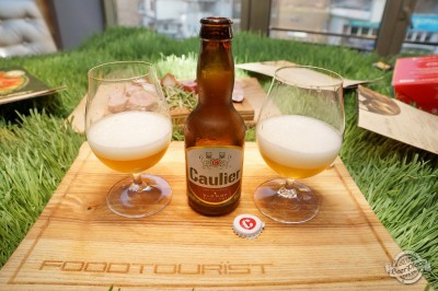 Дегустация пива Caulier Blonde и Augustijn Blonde в FoodTourist