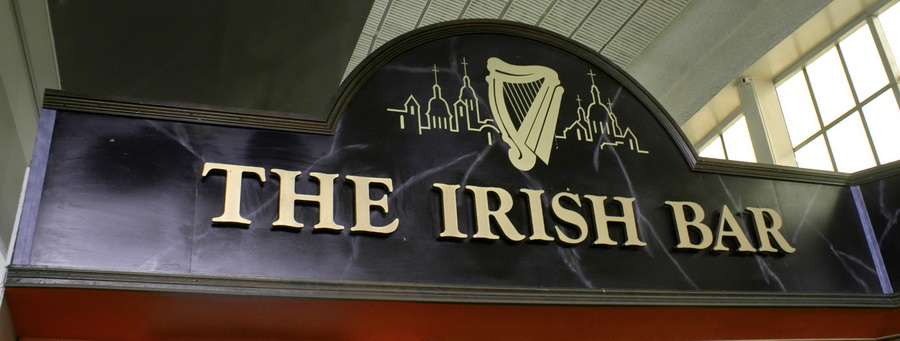 Обзор ирландского паба Irish bar в аэропорту Борисполь