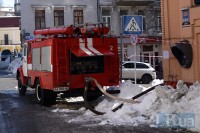 В центре Киева горел паб Сундук
