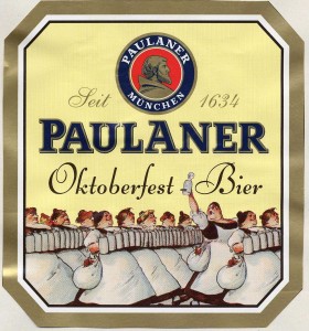 Paulaner oktoberfest bier