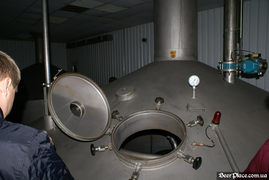 Как варят пиво на заводе Полтавпиво. Фото. Оборудование Huppmann